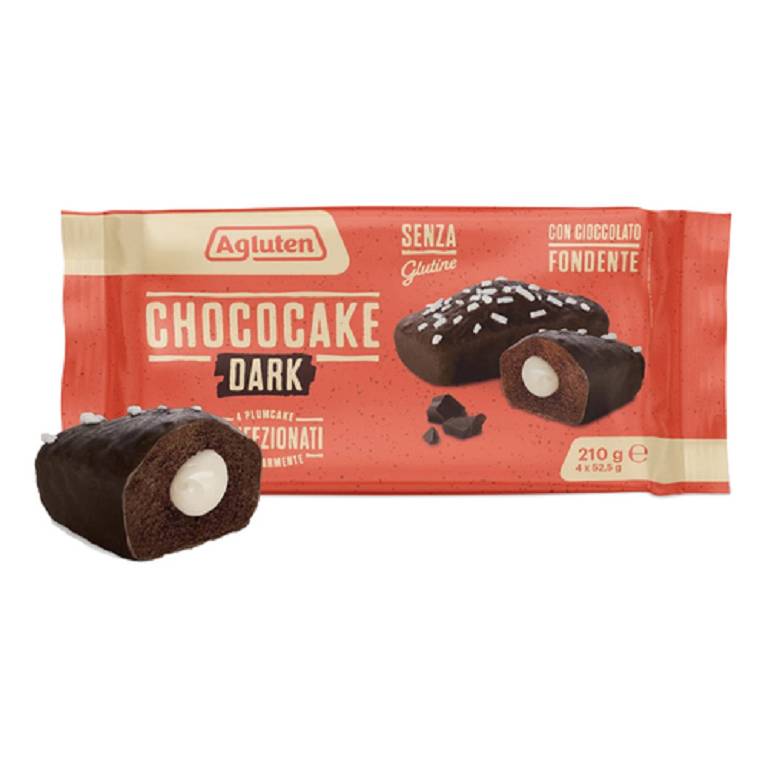 AGLUTEN CHOCOCAKE DARK 4PZ 55G
