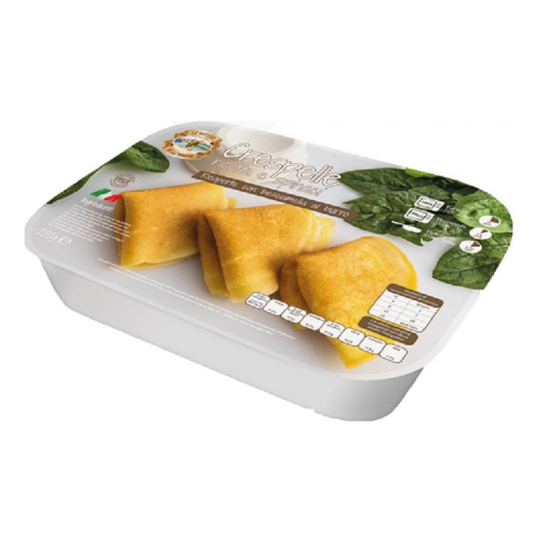 CRESPELLE RICOTTA SPINACI 220G