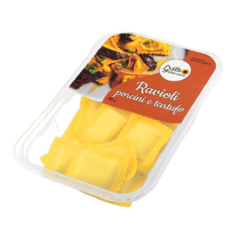 RAVIOLI PORCINI/TARTUFO 250G