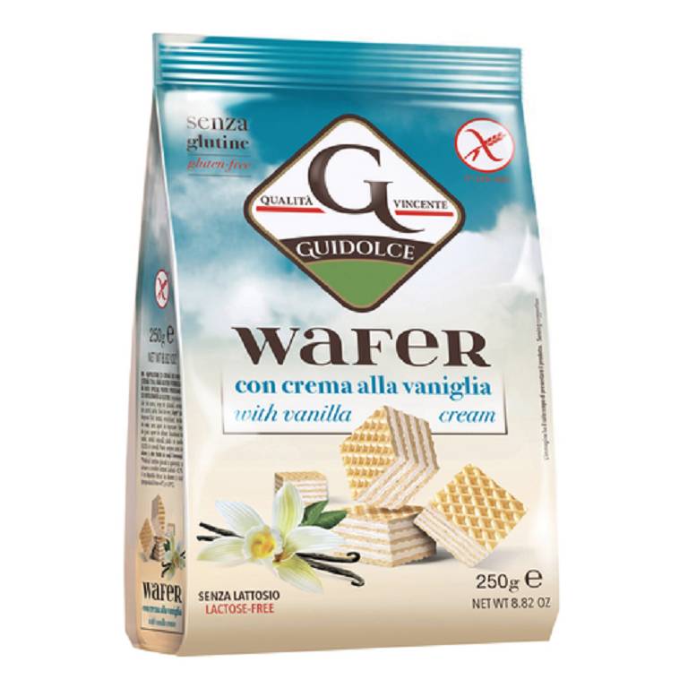 WAFER CREMA VANIGLIA 250G